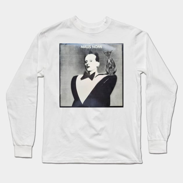 Maus Nomi Long Sleeve T-Shirt by Punk Rock and Cats